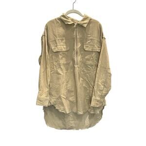 Offline by Aerie - Beige Oversized Shacket - Size Small
